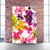 Spannbild Blumen Collage No.2 Hochformat Wandbild 1