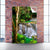 Spannbild Wald &amp; Wasserfall No. 6 Hochformat Wandbild 1