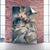 Spannbild Luxury Abstract Fluid Art No. 6 Hochformat Wandbild 1