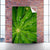 Spannbild Blatt mit Wassertropfen Hochformat Wandbild 1