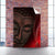 Spannbild Buddha &amp; Weihrauch Hochformat Wandbild 1