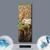 Spannbild  Hochland-Rind mit Nasenring  Panoramahochformat Material wandbild.com