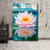 Spannbild Lotusblume Hochformat Produktfoto wandbild.com