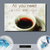 Spannbild  Love & Coffee  Querformat Material wandbild.com