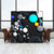Spannbild Fluid Art - Bubbless No.1 Quadrat Wandbild 1