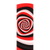 Spannbild Spirale in rot weiß schwarz Schmal Motive wandbild.com