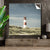 Spannbild Vintage Leuchtturm Quadrat Produktfoto wandbild.com