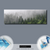 Spannbild  Wald im Nebel  Panorama Material wandbild.com