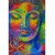 Spannbild Bunter Buddha No.2 Hochformat Wandbild 2