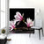 Spannbild Magnolien &amp; Zen Steine Quadrat Wandbild 1