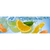 Spannbild Obst unter Wasser Panorama Wandbild 2