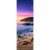 Spannbild Sonnenuntergang in Bucht Panoramahochformat Wandbild 2