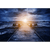 Spannbild Sonnenuntergang &amp; Meer Querformat Wandbild 2