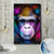 Wechselmotiv Affe Pop Art No.1 Hochformat Produktfoto wandbild.com