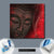 Wechselmotiv  Buddha & Weihrauch  Quadrat Material wandbild.com