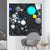 Wechselmotiv Fluid Art - Bubbless No.1 Quadrat Produktfoto wandbild.com