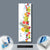 Wechselmotiv  Früchte in Spritzwasser  Panoramahochformat Material wandbild.com