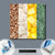 Wechselmotiv  Gesunde Ernährung  Quadrat Material wandbild.com