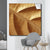 Wechselmotiv Goldenes Blatt Quadrat Produktfoto wandbild.com