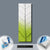 Wechselmotiv  Grünes Blatt  Panoramahochformat Material wandbild.com