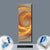 Wechselmotiv  Lichtmalerei No. 1  Panoramahochformat Material wandbild.com