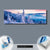 Wechselmotiv  Sonnenaufgang im Schnee  Panorama Material wandbild.com