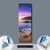 Wechselmotiv  Sonnenuntergang in Bucht  Panoramahochformat Material wandbild.com