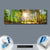 Wechselmotiv  Sonniger Wald  Panorama Material wandbild.com