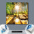 Wechselmotiv  Sonniger Wald  Quadrat Material wandbild.com
