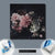 Wechselmotiv  Vintage Blumen  Quadrat Material wandbild.com