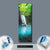 Wechselmotiv  Wald & Wasserfall No. 4  Panoramahochformat Material wandbild.com