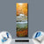 Wechselmotiv  Wald & Wasserfall No. 5  Panoramahochformat Material wandbild.com