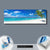 Wechselmotiv  Weißer Strand & Kokospalme  Panorama Material wandbild.com