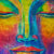 Spannbild Bunter Buddha No.2 Quadrat Wandbild 3